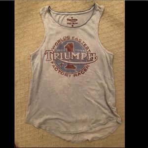 Lucky Brand Triumph Motorcycle Women’s Tank